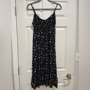 Black Floral Dress